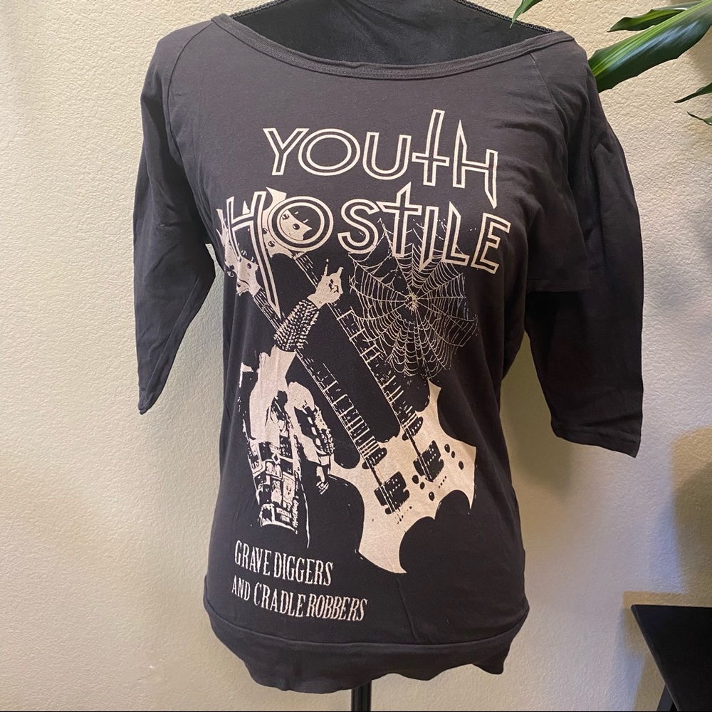 Youth Hostile Band Tee Urban Outfitters